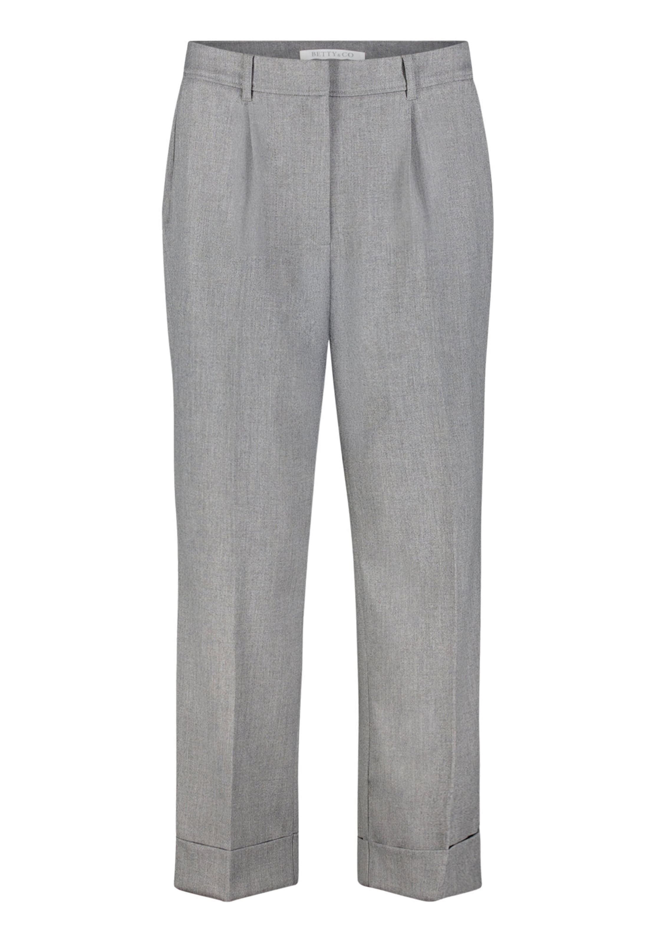 Loosefit Pantalon Betty & Co en gris : devant