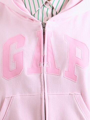 GAP Sweat jacket in Pink