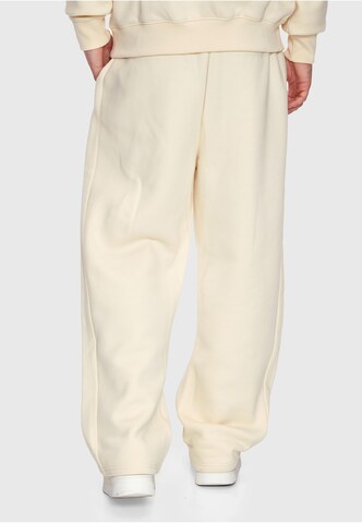 Loosefit Pantalon Dropsize en blanc