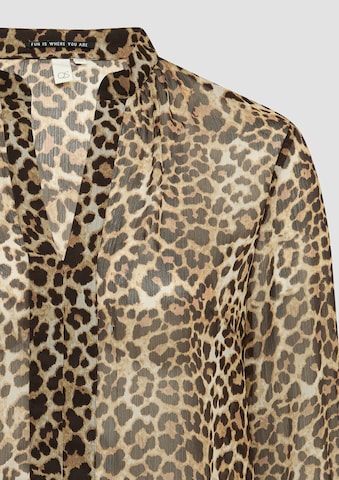 QS Blouse in Bruin
