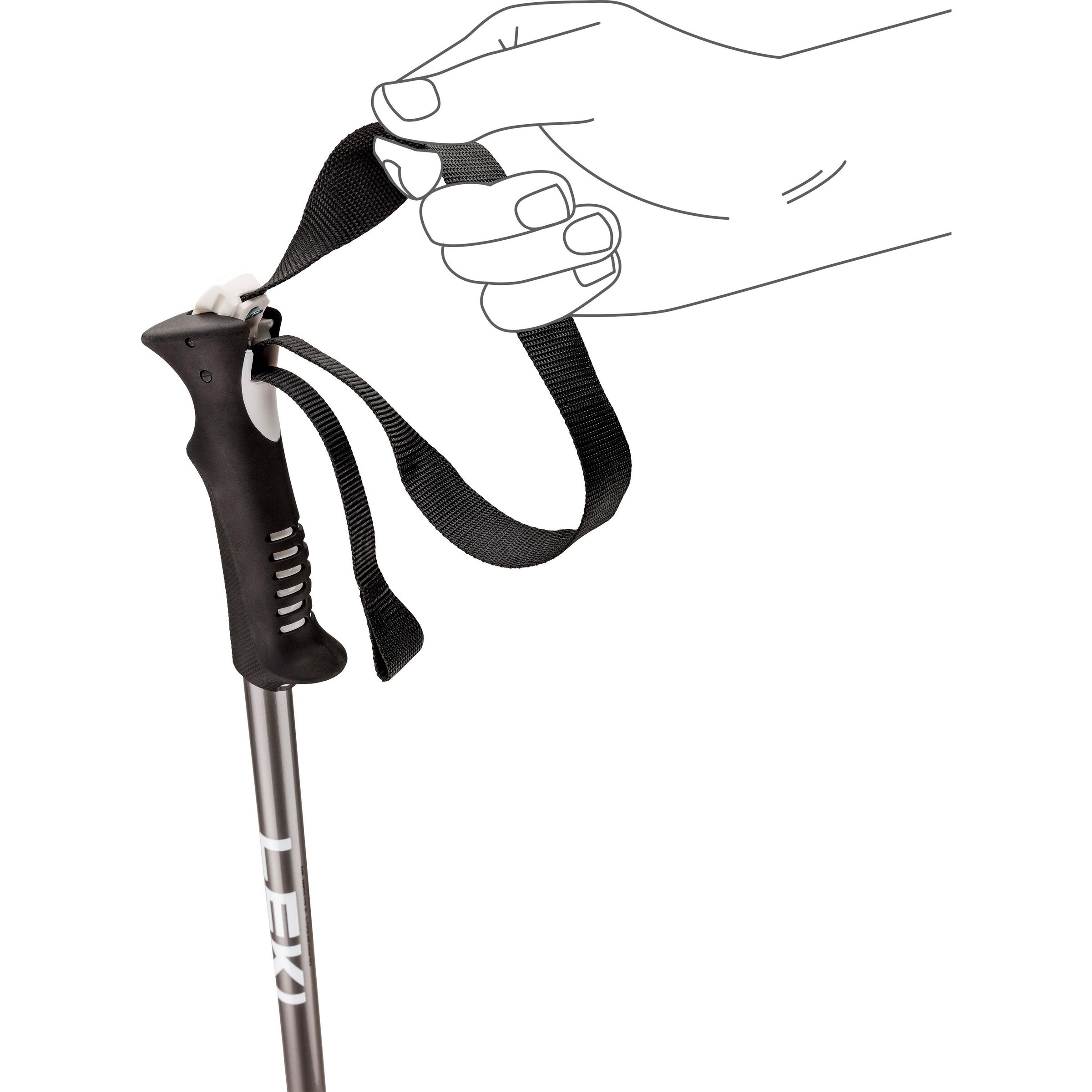 LEKI Stick 'Primacy 23/24' in Mixed colors