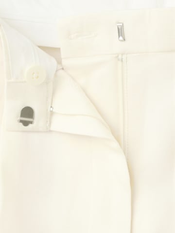 MANGO Loosefit Hose in Weiß