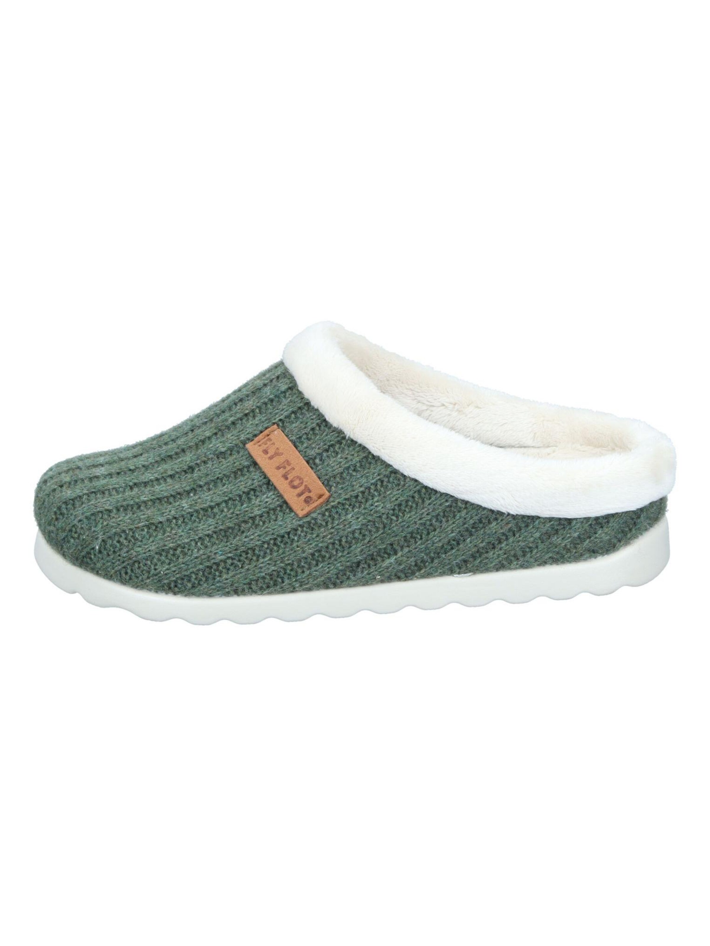 FLY FLOT Slippers in Green