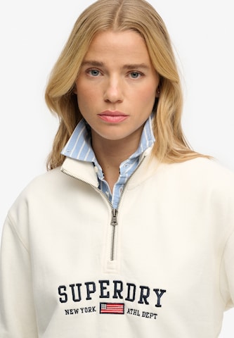 Sweat-shirt Superdry & Co en blanc