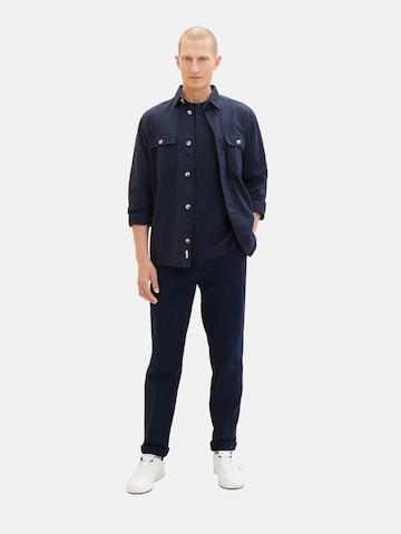 TOM TAILOR Shirt in Blau