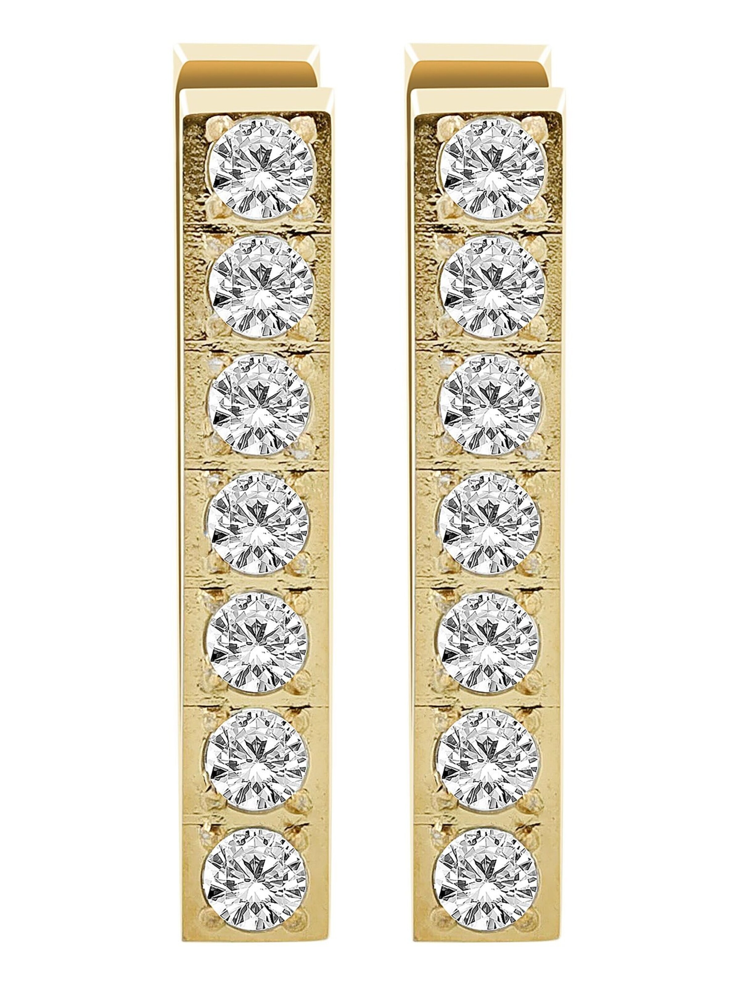 Akzent Earrings 'Talli, langlebig' in Gold: front
