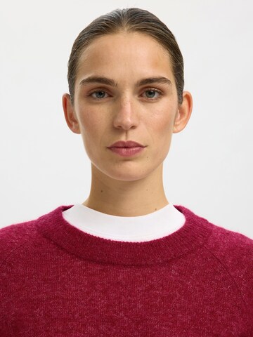 SELECTED Tröja 'SLFLULU' i röd