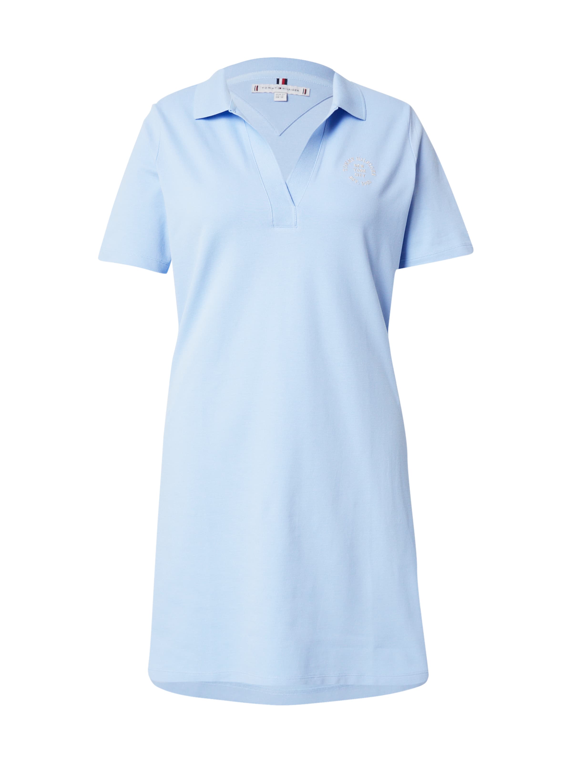 Tommy Hilfiger Curve Kjole i blå: forside