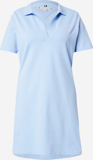 Tommy Hilfiger Curve Kleita, krāsa - debeszils / gandrīz balts, Preces skats