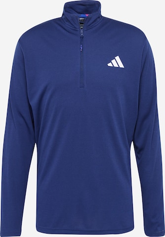 ADIDAS PERFORMANCE Funkčné tričko - Modrá: predná strana