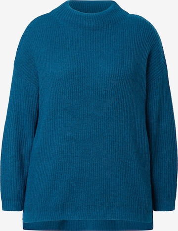 Ulla Popken Sweater in Blue: front
