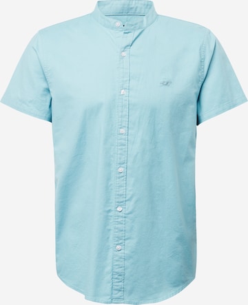 HOLLISTER Regular fit Button Up Shirt in Green: front