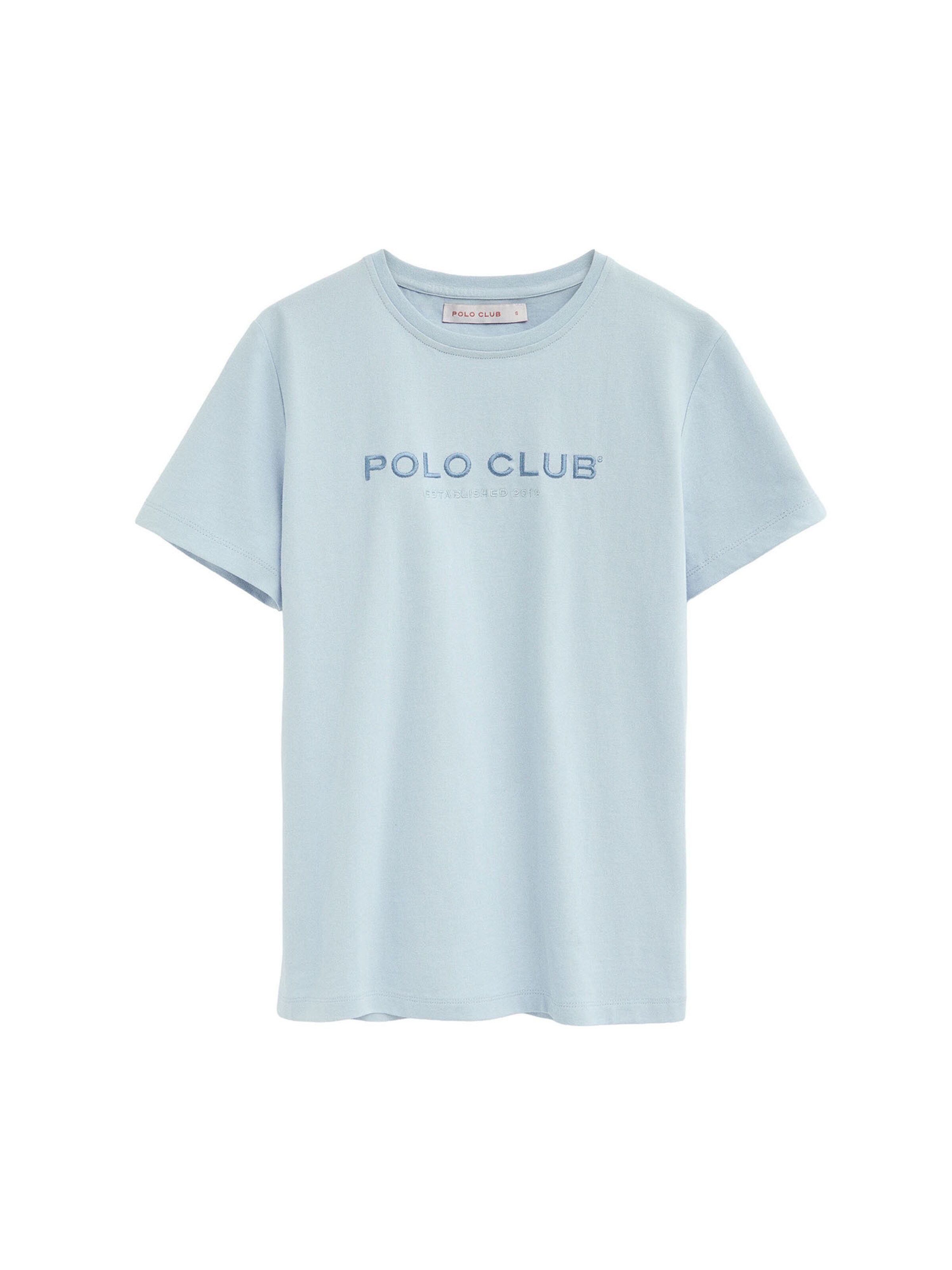 Polo Club T-Shirt in Blau: Vorderseite