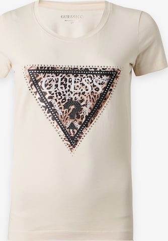 GUESS - Camiseta 'Savanna' en beige: frente