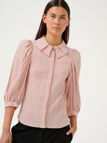 KAREN BY SIMONSEN Bluse 'FrostyKB' i pink: forside