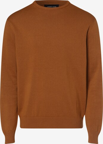 Andrew James Sweater in Brown: front