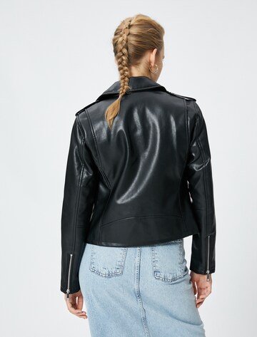 Koton Between-Season Jacket in Black