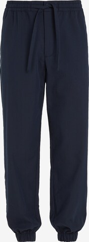 Tommy Jeans Zwężany krój Spodnie 'Letterman' w kolorze niebieski: przód