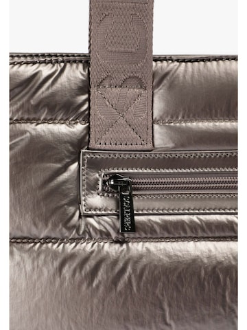 Scalpers Handbag in Silver: back