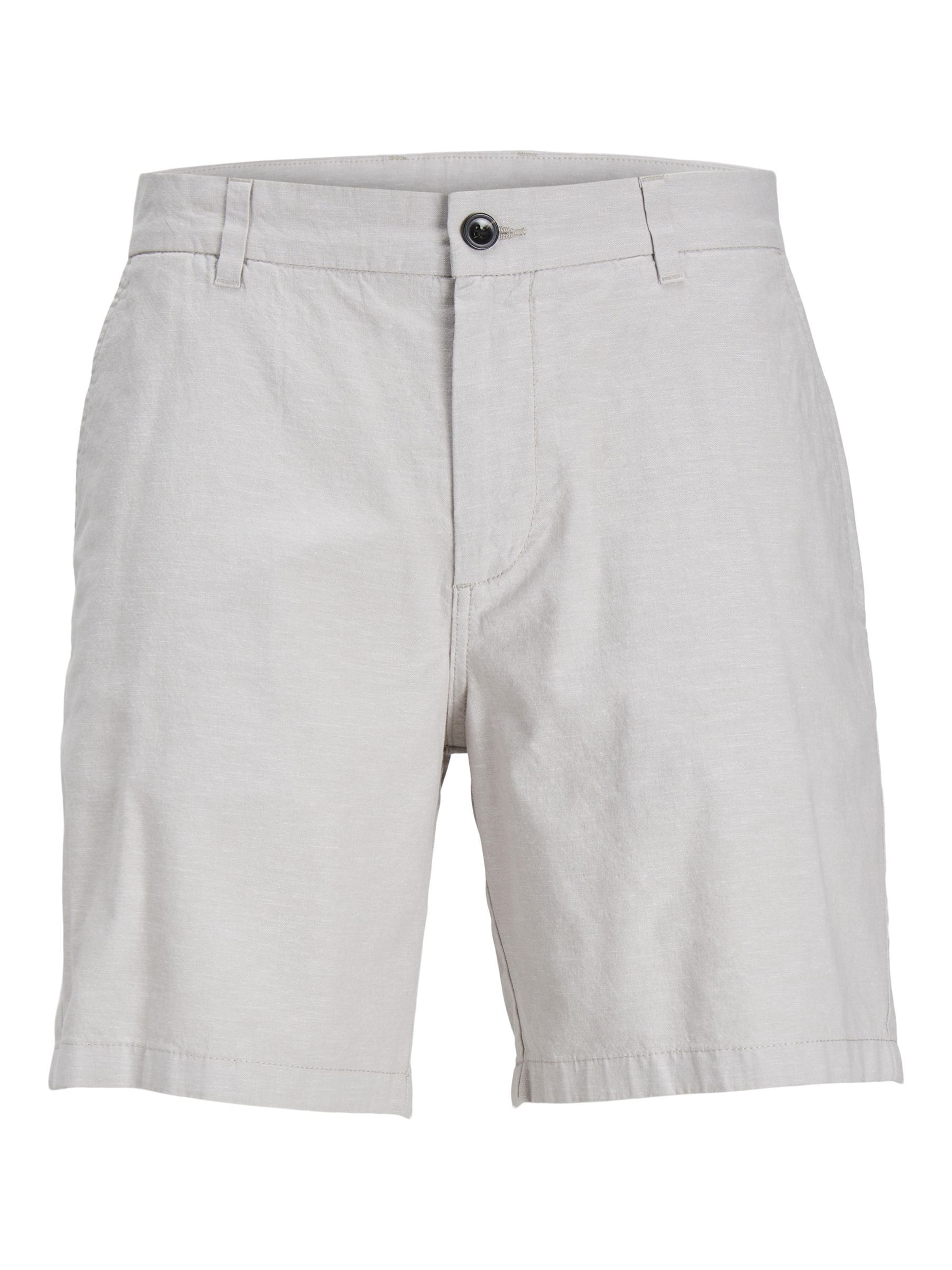 JACK & JONES Regular Chino Pants 'JJAce Summer' in White: front