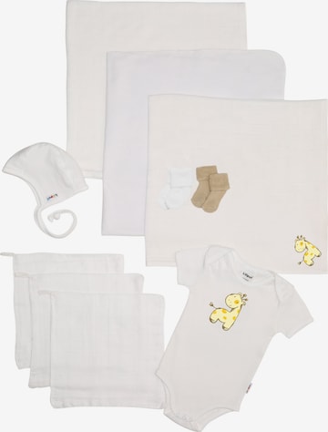 LILIPUT Underwear Set 'Giraffe' in White: front