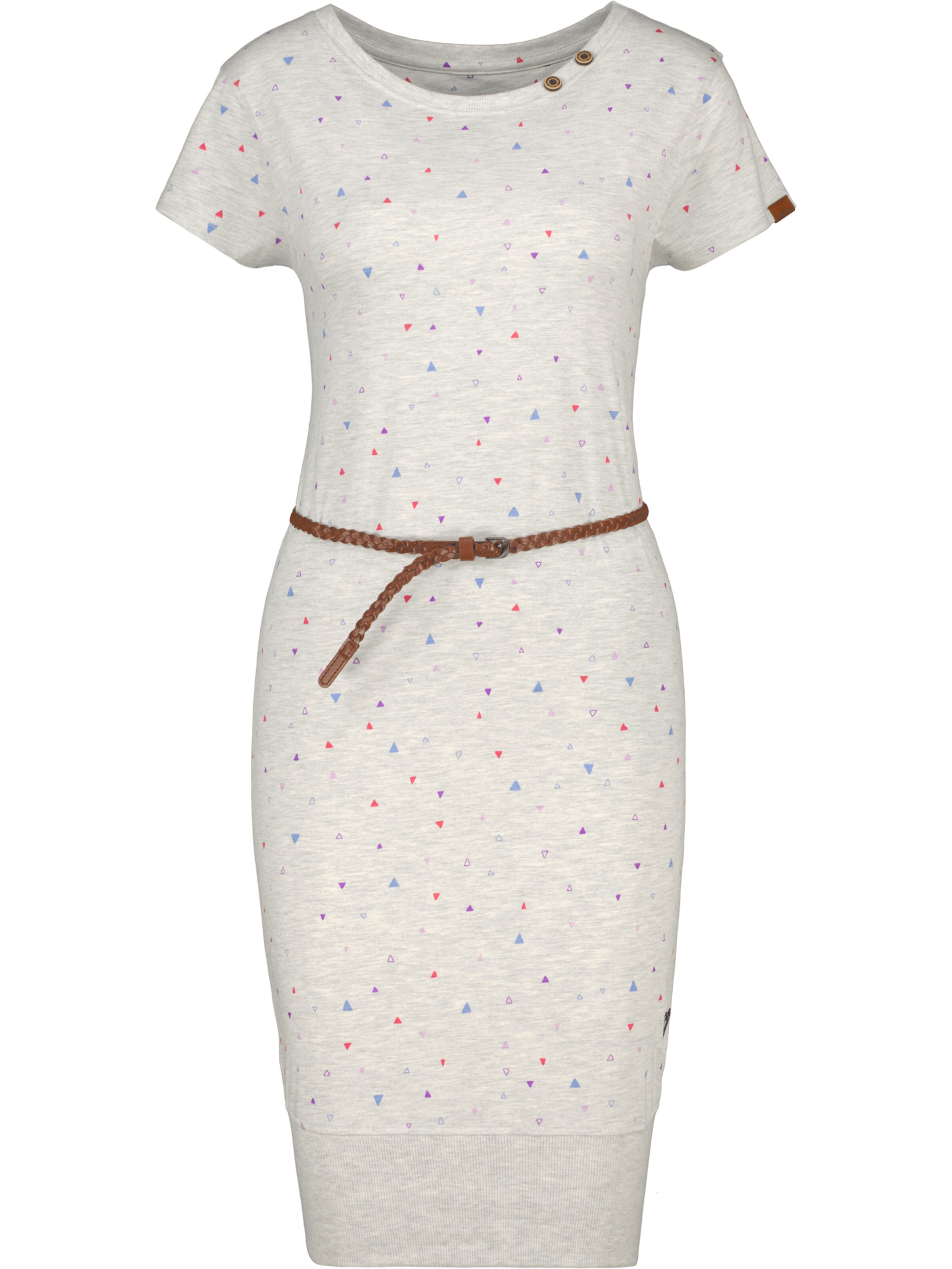 alife & kickin Jurk 'ColetteAK' in Wit: voorkant