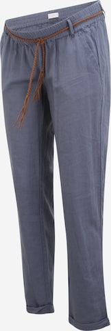 MAMALICIOUS Pants 'MLBEACH' in Blue: front