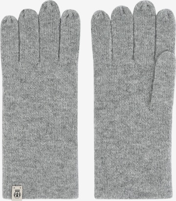 Roeckl Full Finger Gloves ' Pure Cashmere ' in Grey: front