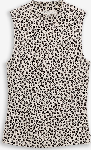 TOM TAILOR DENIM Top in Beige: Vorderseite