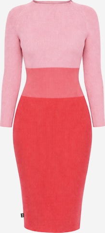 Süel knitwear Knit dress in Red: front
