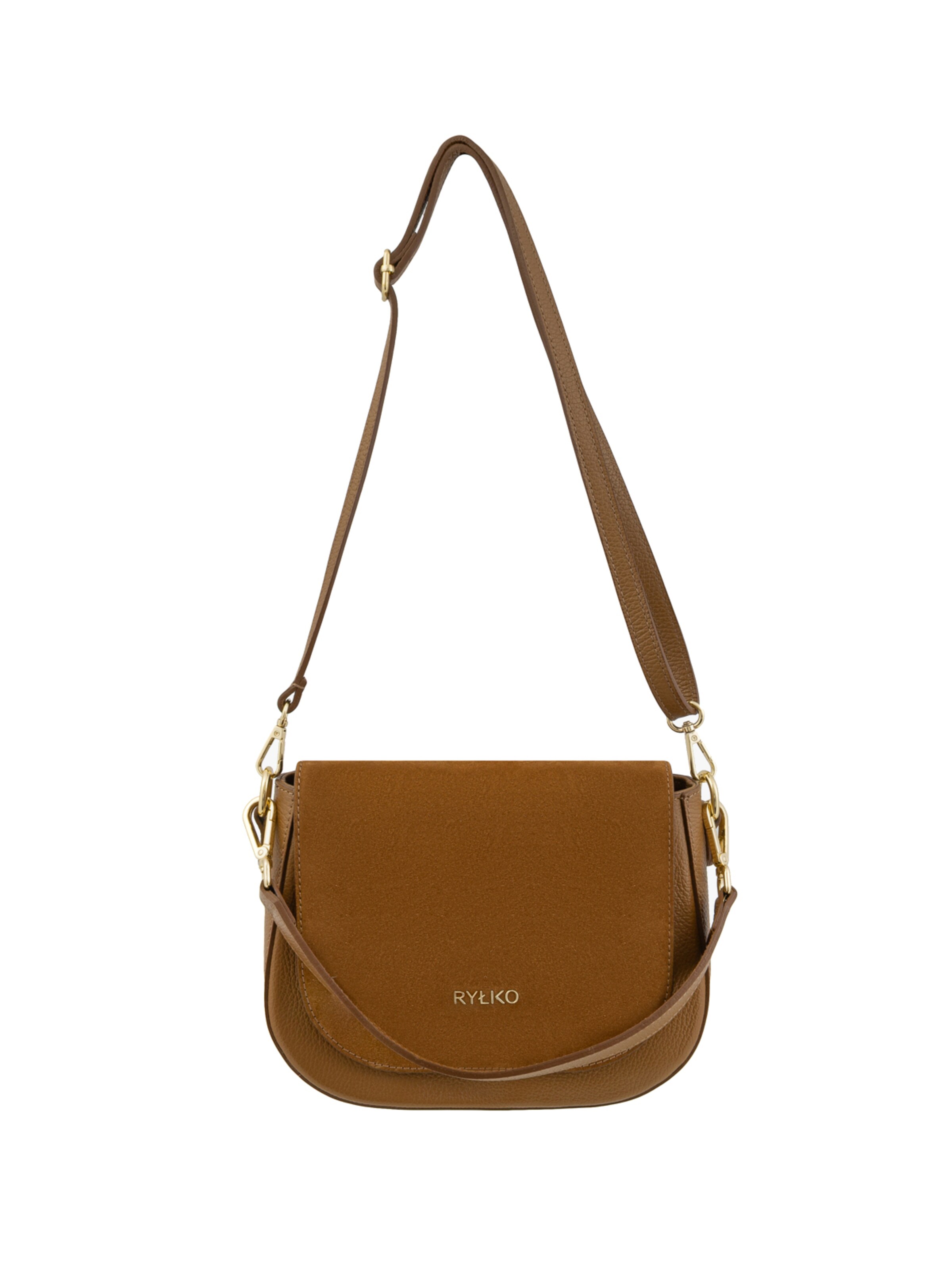 brūns RYŁKO Pleca soma: no priekšpuses