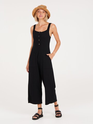 PROTEST Jumpsuit 'PRTANGELINA' in Zwart: voorkant