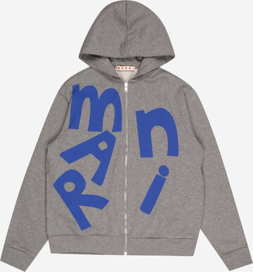 Marni Sweatvest 'MS24U SWEAT-SHIRT' in Grijs: voorkant