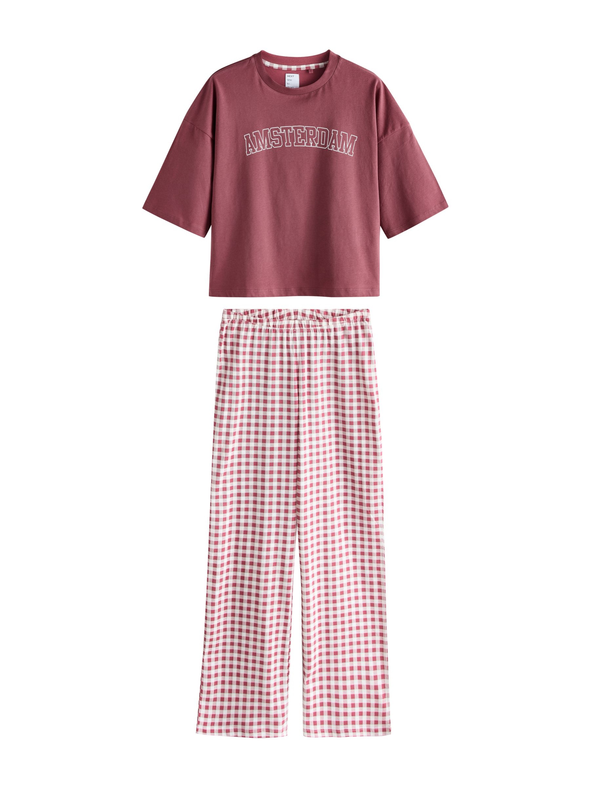 Pigiama di Next in lilla: frontale