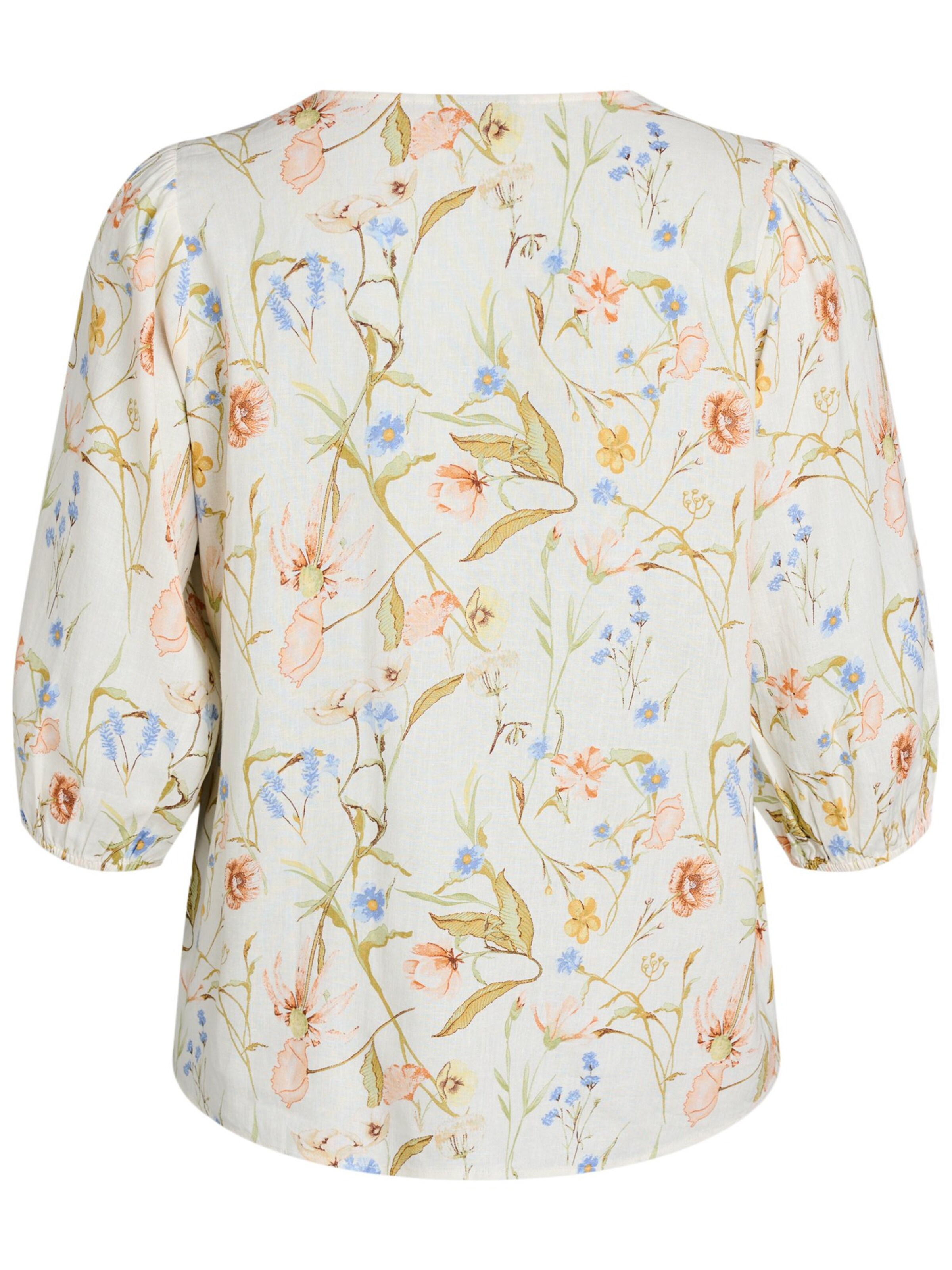 Zizzi Bluse 'Vlina' i beige
