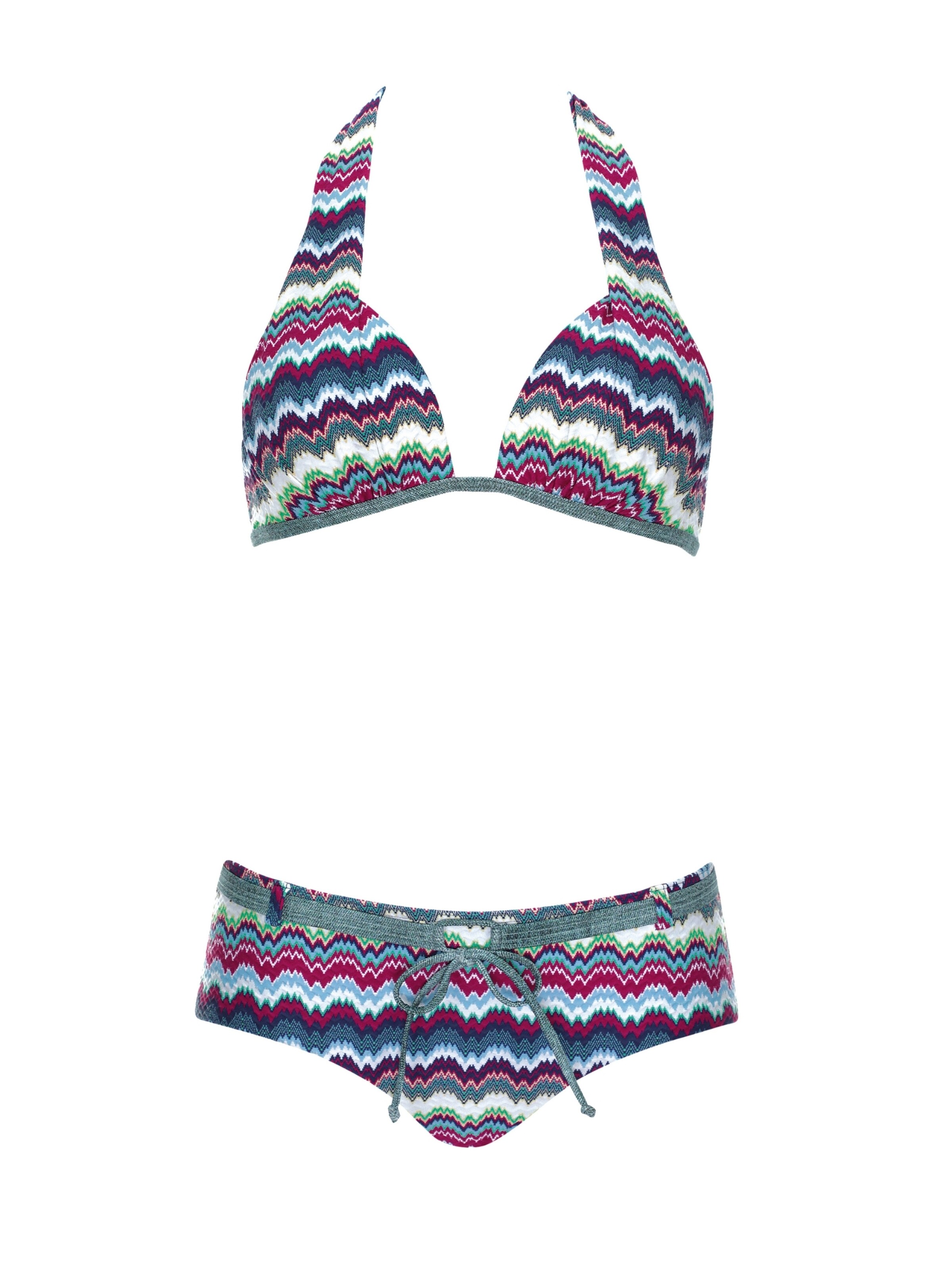 Triangolo Bikini di SUNFLAIR in colori misti: frontale
