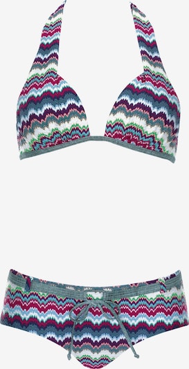 SUNFLAIR Bikini koossa M/A värissä sininen / minttu / vaaleanpunainen / valkoinen, Tuotenäkymä