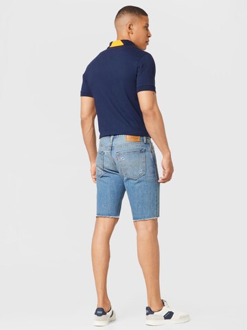 mėlyna LEVI'S ® Standartinis Džinsai '405 Standard Shorts'