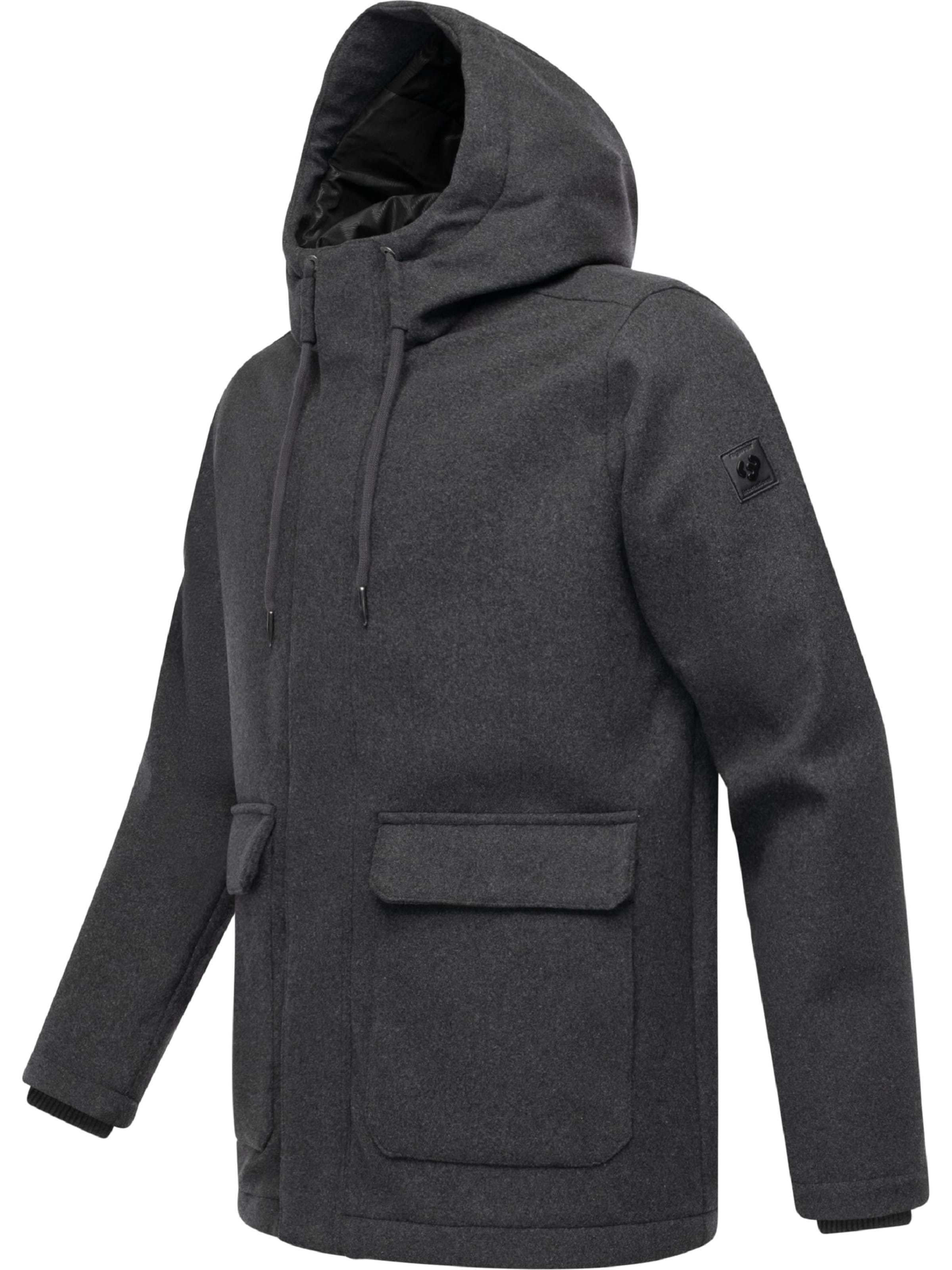 Ragwear Vinterjakke 'Mr Them Felt Youmodo' i grå