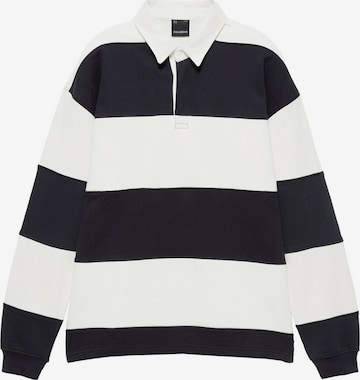 Pull&Bear Bluzka sportowa w kolorze czarny: przód