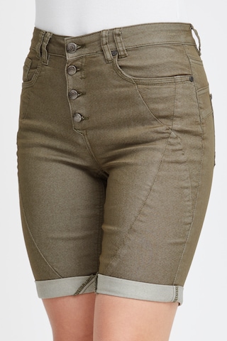 PULZ Jeans - regular Pantalón 'Rosita' en verde