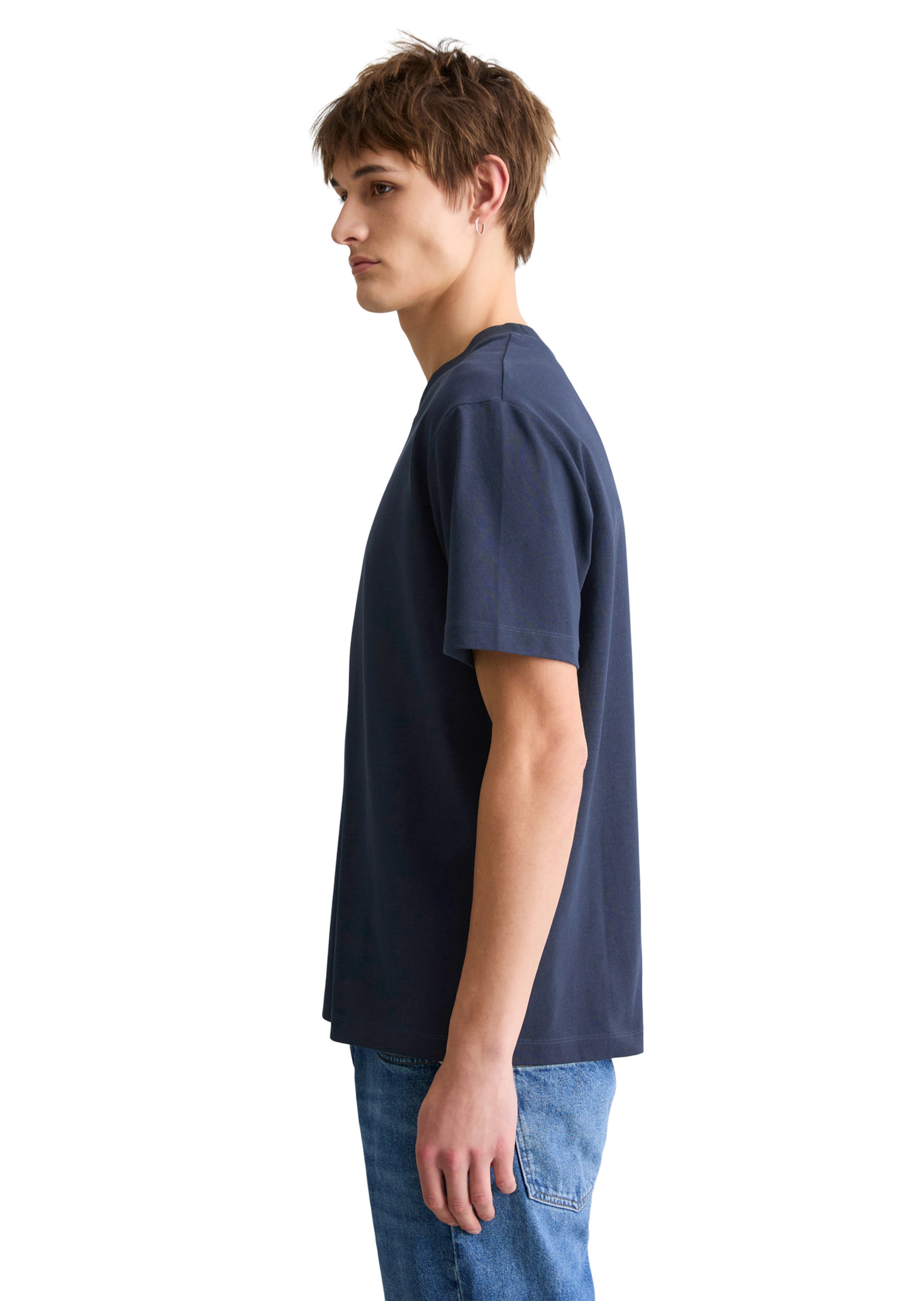 T-Shirt 'DfC' Marc O'Polo DENIM en bleu