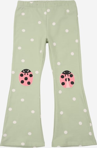 Lindex Levenevä Housut värissä vihreä: etupuoli