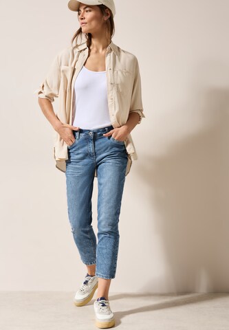 CECIL Slimfit Jeans in Blau