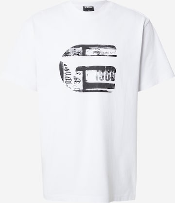 G-STAR T-Shirt in Weiß: Vorderseite