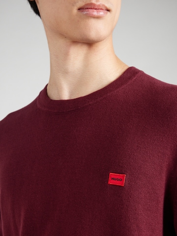 HUGO Trui 'San Cassius-C1' in Rood