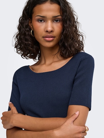 Jaqueline de Yong Shirt 'nanna' in Blauw