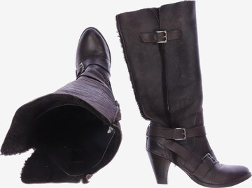 BRONX Dress Boots in 40 in Brown: front