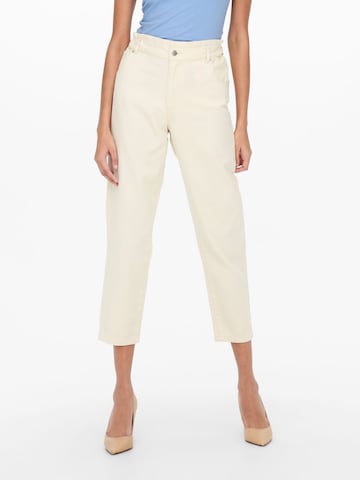 JDY Loose fit Pants 'Zizzy' in Beige: front