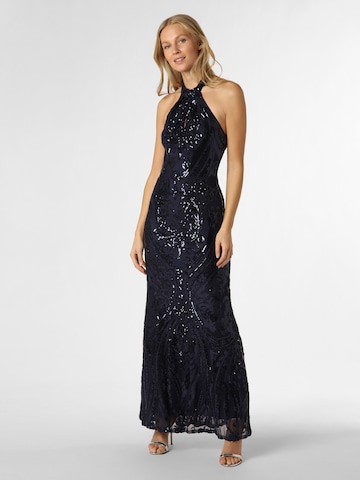 Lipsy Evening Dress in Blue: front